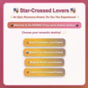 Romance Tic-Tac-Toe for Drama Students