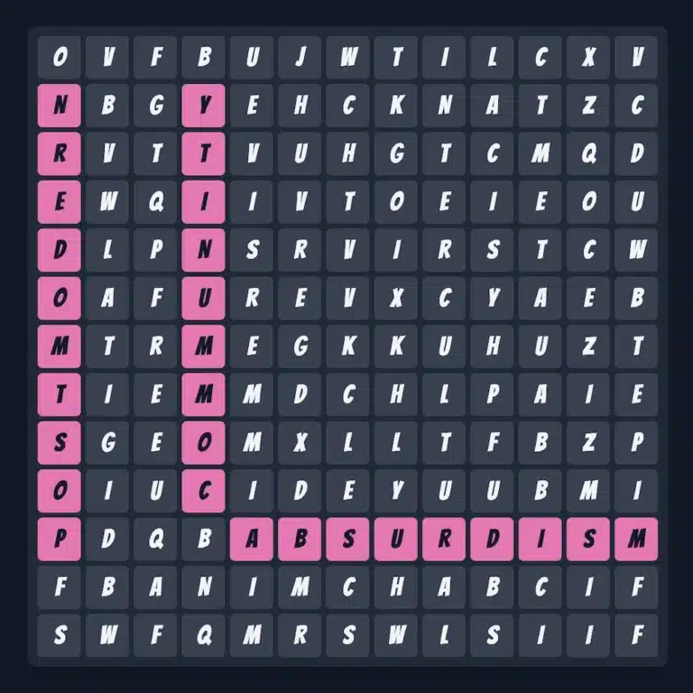 Contemporary Theatre Word Searches