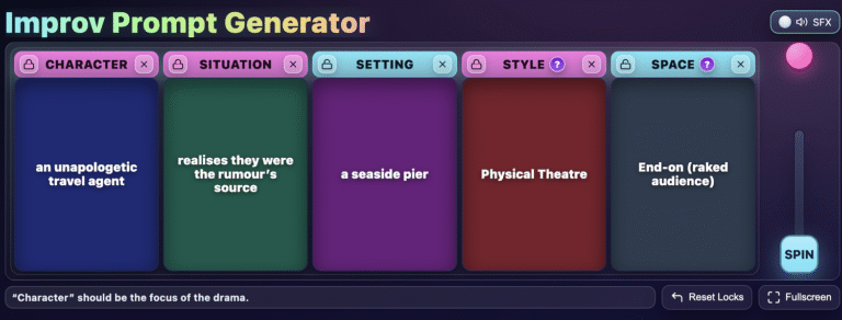 Improv Prompt Generator