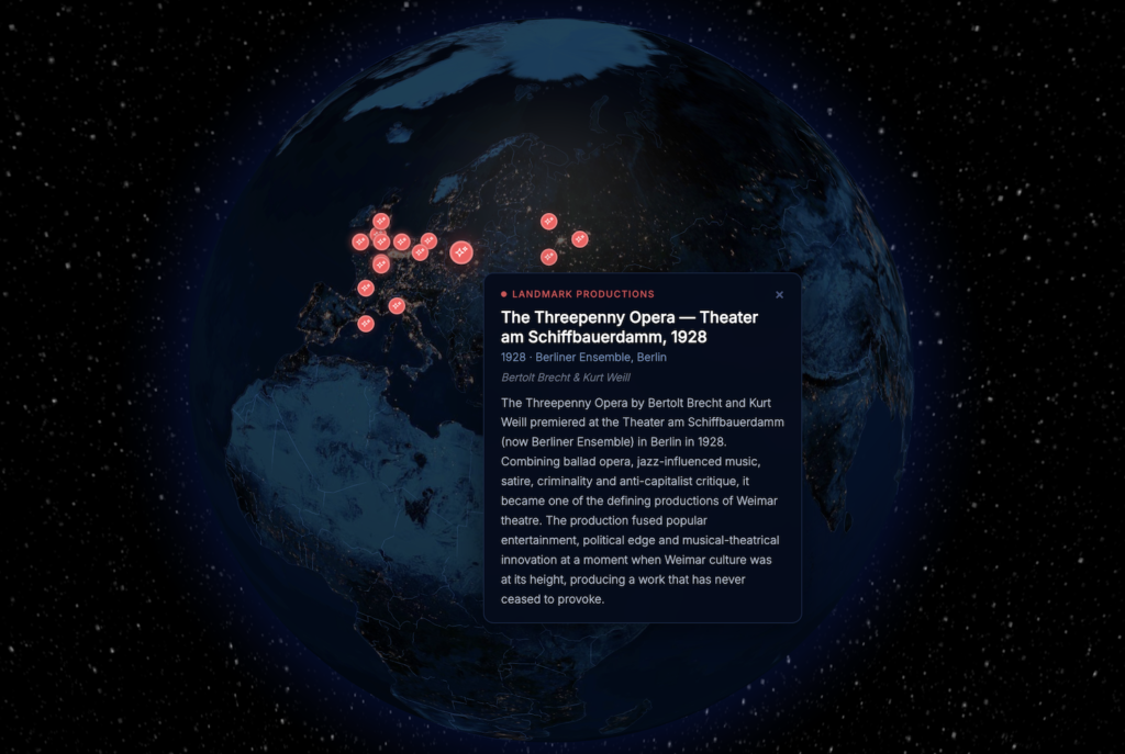 World Theatre Atlas