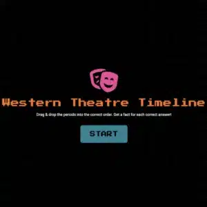 Western Theatre Timeline Challenge