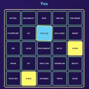 Drama Bingo!